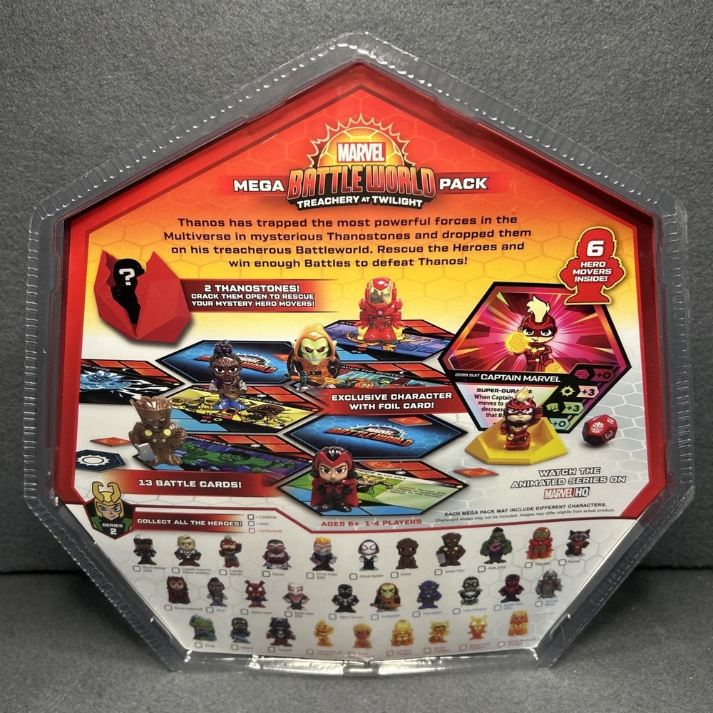 Funko Marvel Battleworld Series 2 Captain Marvel Treachery at Twilight Mega Pack - Picture 2 of 4